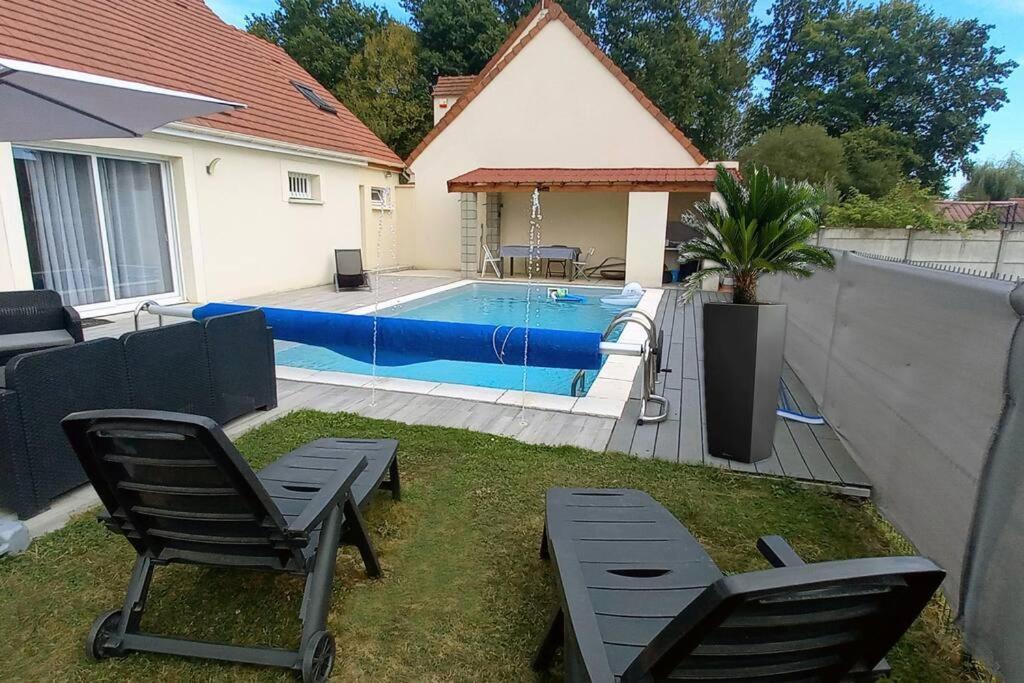 15Min De Disney, Dependance Et Piscine Privee A La Campagne Crevecoeur-en Brie Ngoại thất bức ảnh